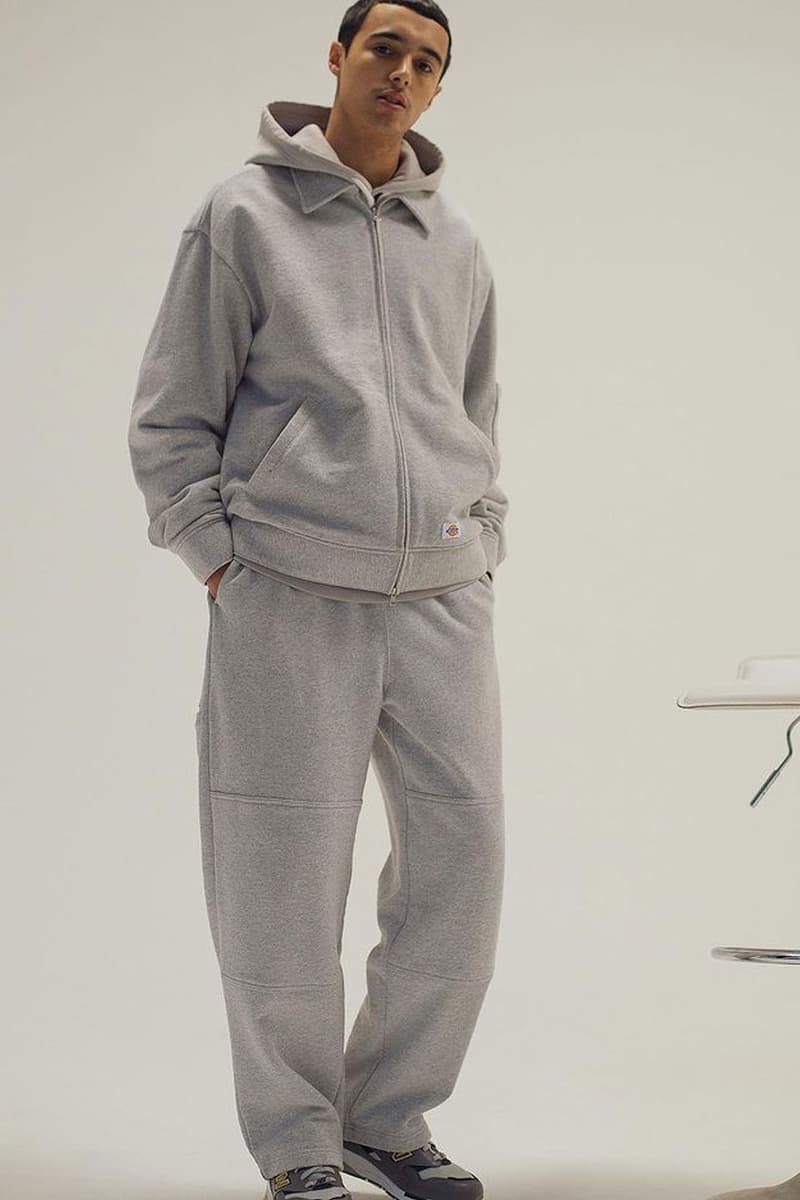 Monkey Time Dickies Deliver Workwear double knee work pant eisenhower jacket grey natural cobalt blue release date info price