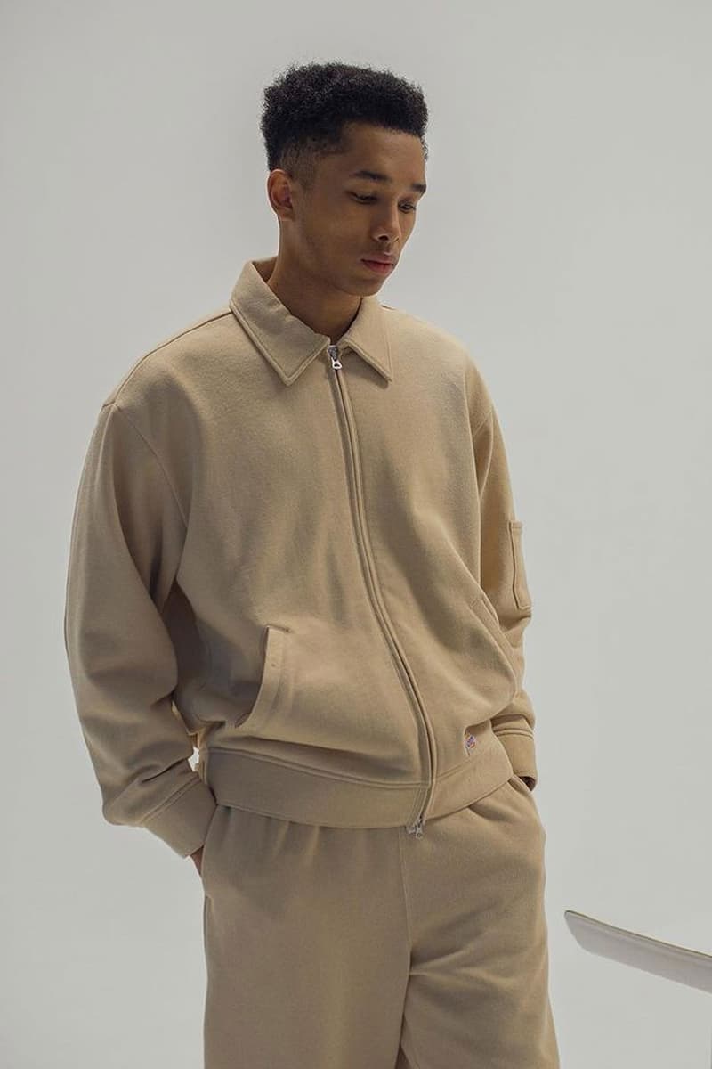 Monkey Time Dickies Deliver Workwear double knee work pant eisenhower jacket grey natural cobalt blue release date info price