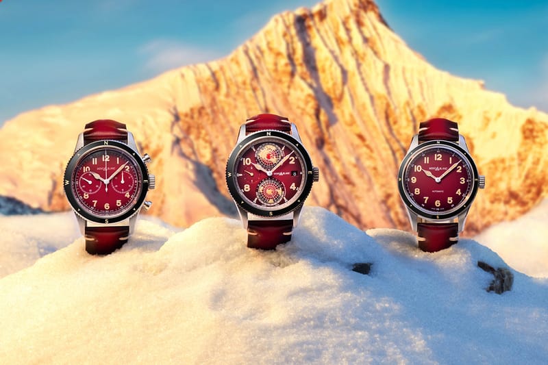 Montblanc Takes Inspiration From "God of Snow Mountain" for 1858 Frosty Red Series