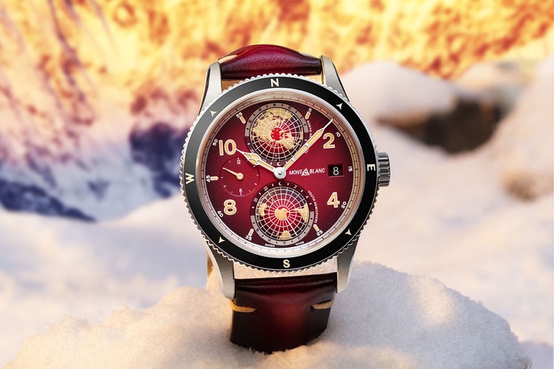 Montblanc Salutes God of Mountain Snow With Three Watch Frosty Red Series