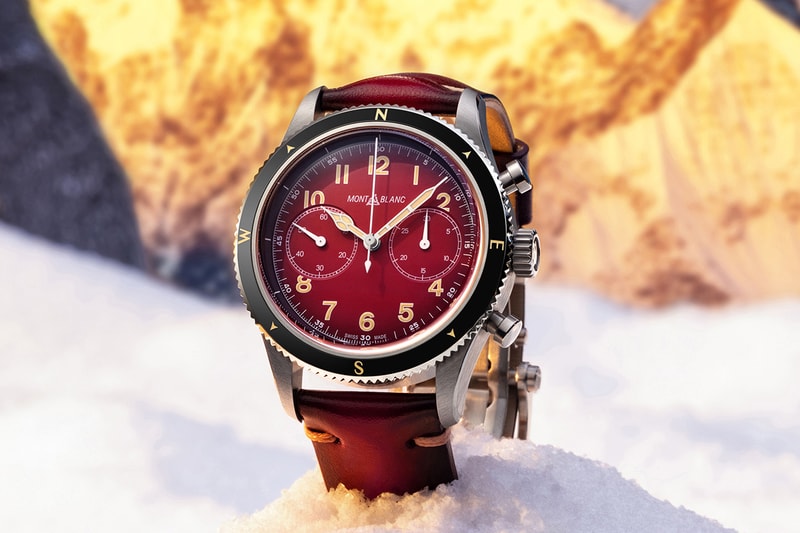 Montblanc Salutes God of Mountain Snow With Three Watch Frosty Red Series