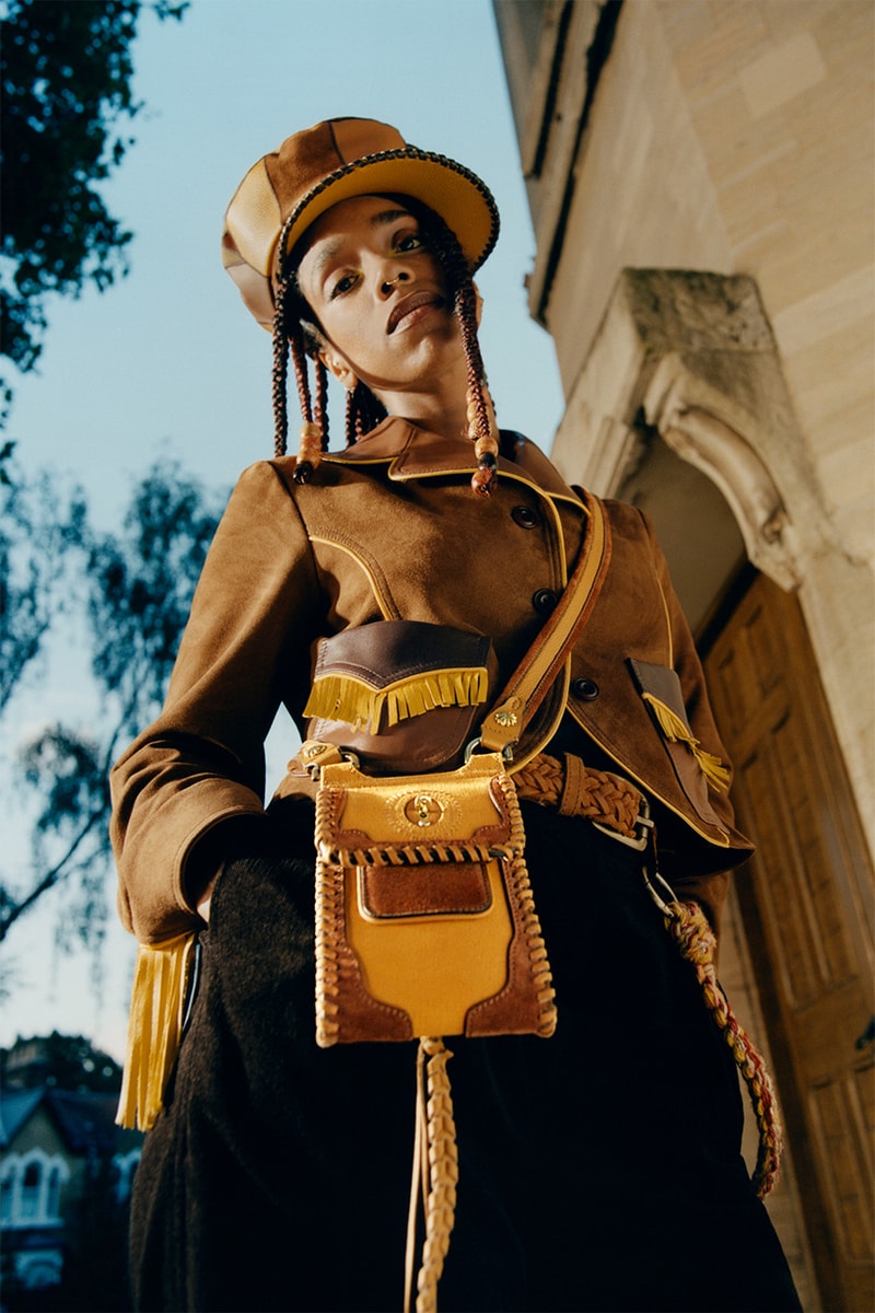 nicholas daley mulberry leather collaboration capsule collection jazz music sons of kemet jimi hendrix miles davies 