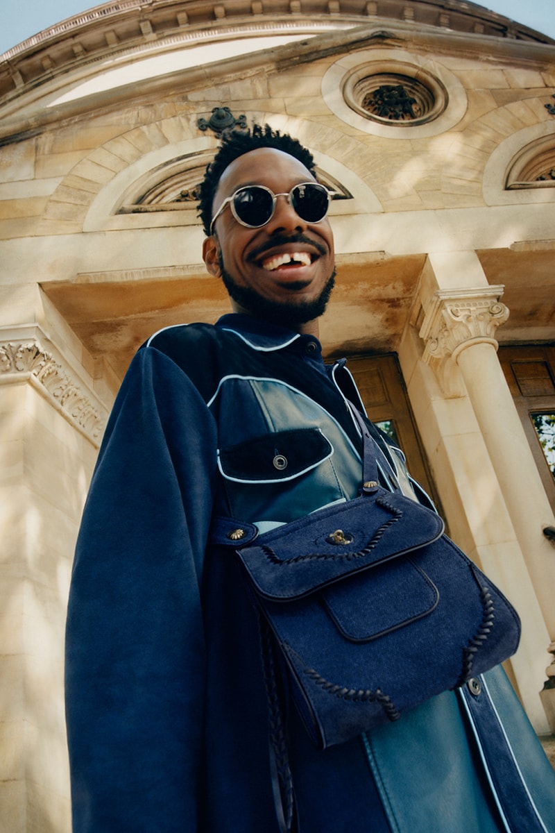 nicholas daley mulberry leather collaboration capsule collection jazz music sons of kemet jimi hendrix miles davies 