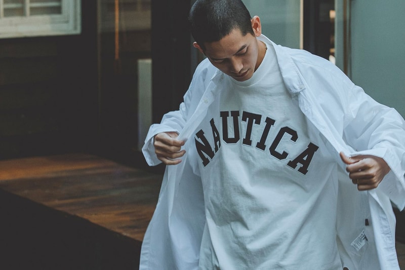 INVINCIBLE NAUTICA JAPAN stocking items 15 anniversary Akio Hasegawa rugby polo varsity hoodies t shirts heavy cotton release info