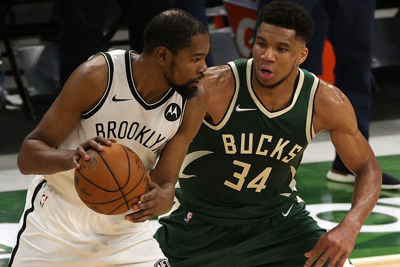 Giannis Antetokounmpo Doubles Down on Calling Kevin Durant "The Best Player in the World" milwaukee bucks brooklyn nets nba basketball all-stars