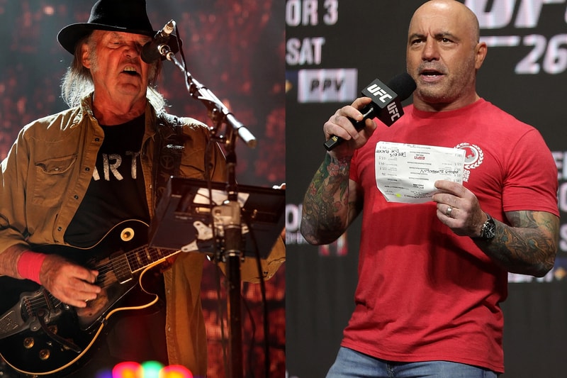 Neil Young Joe Rogan Spotify covid information dispute Dr. Robert Malone podcasts 