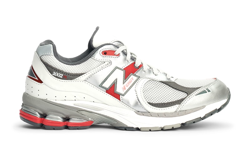 New Balance 2002R "Metallic Silver/Red" Très Bien Release Information Drop Date Closer Look Shop Online