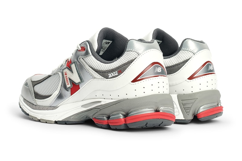 New Balance 2002R "Metallic Silver/Red" Très Bien Release Information Drop Date Closer Look Shop Online
