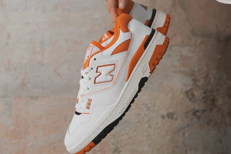 New Balance 550 "White/Varsity Orange" "White/University Blue" Release Information Drop Date Closer First Look