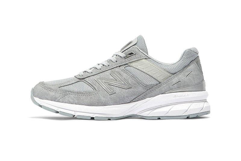 New Balance 990v5 Vegan Grey OG Colorway Release Information Drop Date Sneaker Footwear Shoes Trainers Encap EVA 