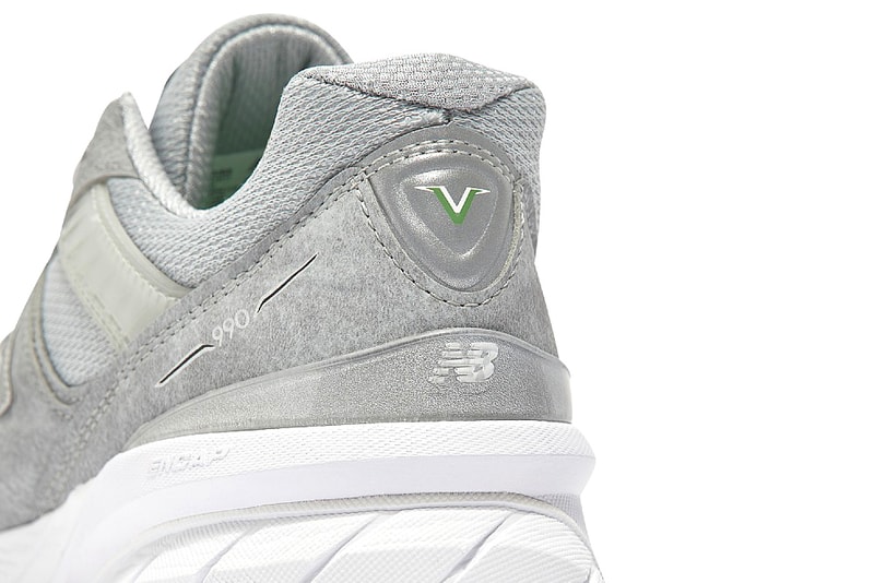 New Balance 990v5 Vegan Grey OG Colorway Release Information Drop Date Sneaker Footwear Shoes Trainers Encap EVA 