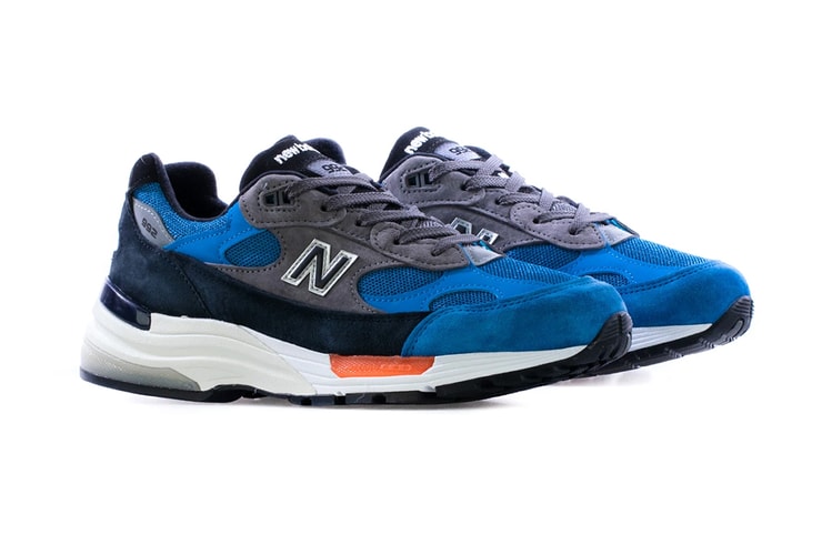 New Balance 992 Gets Treated With Blue and Gray Uppers