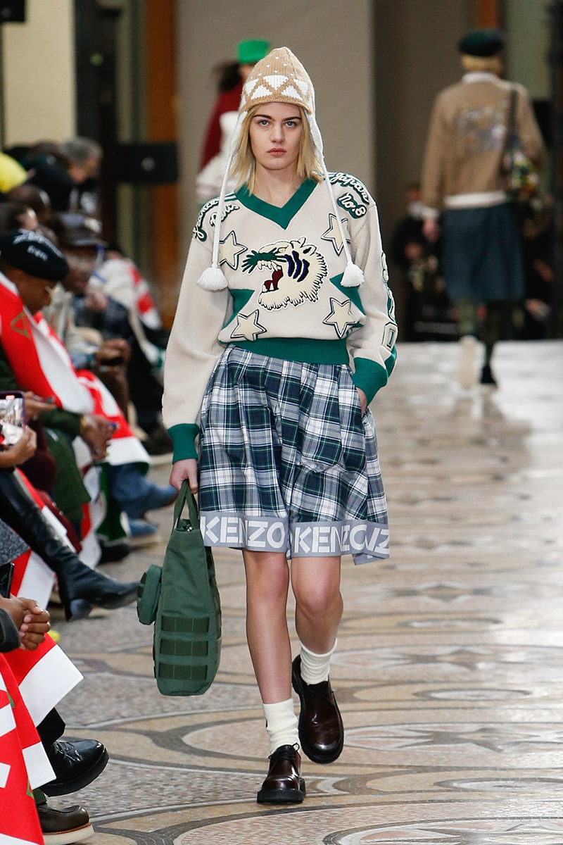 NIGO Designed KENZO FW22 Collection Runway Photos Watch Fall Winter 2022