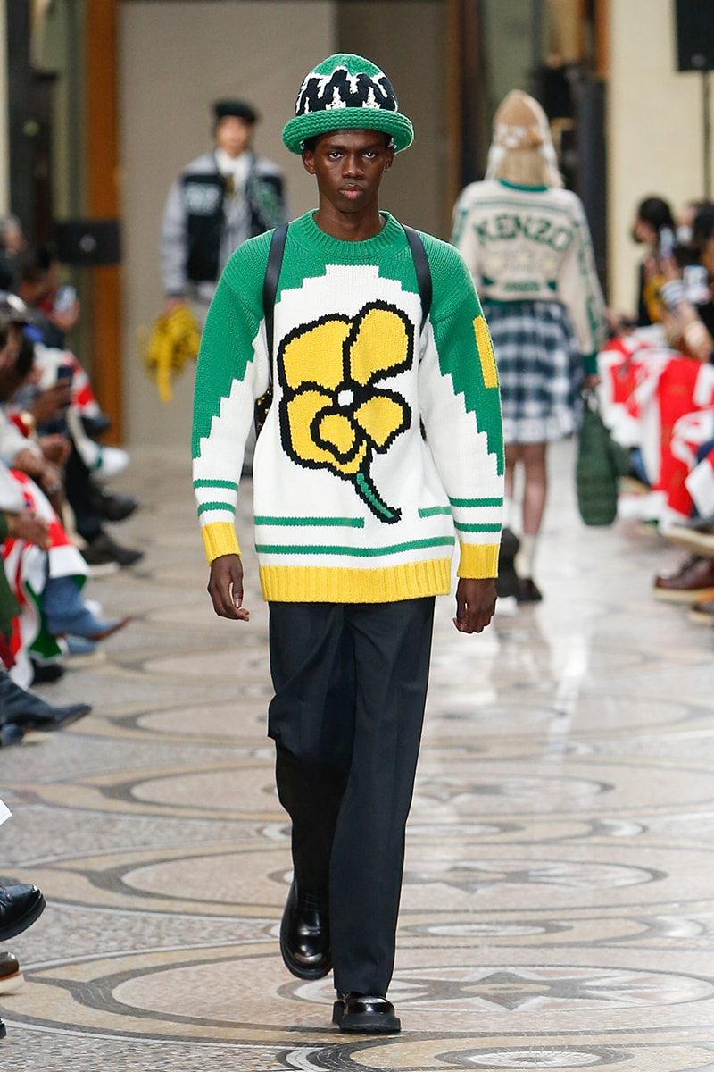 NIGO Designed KENZO FW22 Collection Runway Photos Watch Fall Winter 2022