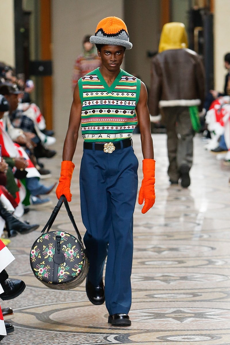 NIGO Designed KENZO FW22 Collection Runway Photos Watch Fall Winter 2022