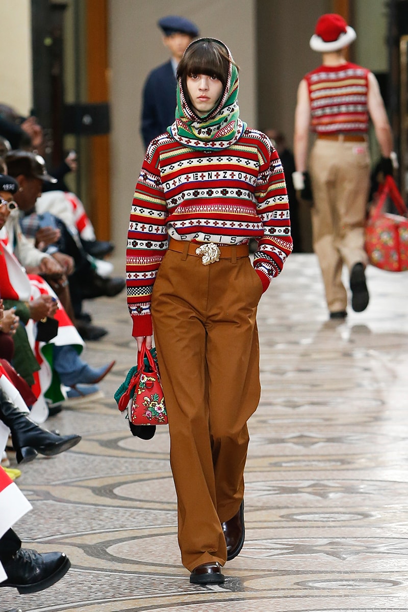 NIGO Designed KENZO FW22 Collection Runway Photos Watch Fall Winter 2022