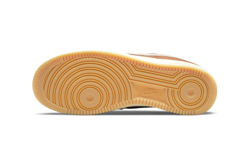 Nike Air Force 1 Craft Beige Gum white leather felt suede do6676 200 release info price  date