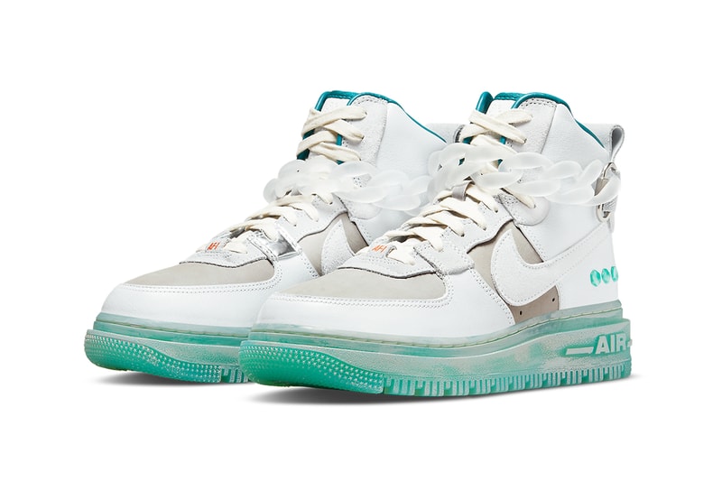 Nike: White Air Force 1 High Utility 2.0 High Sneakers