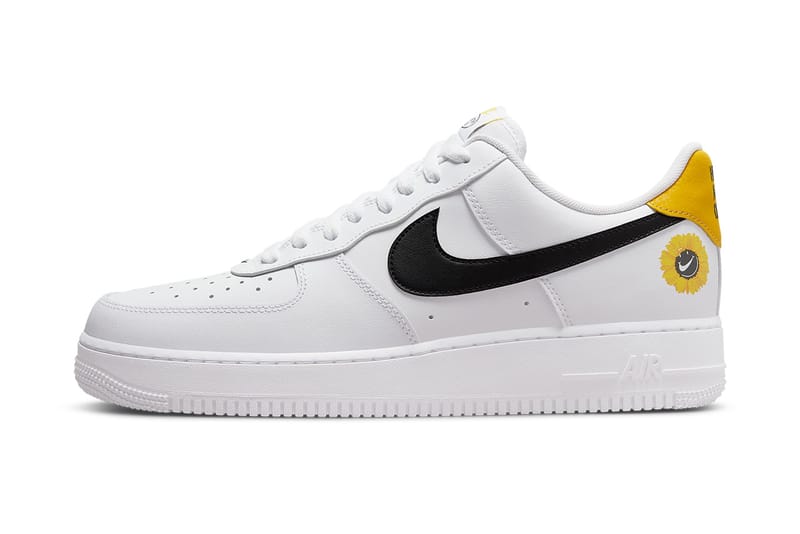 yellow air forces with flowers