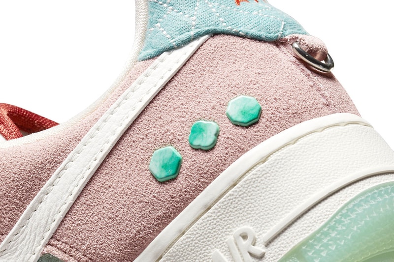 Nike Air Force 1 Low “Shapeless, Formless, Limitless” DQ5361-011 nike af1 40th anniversary pink suede green transluscent outsole 