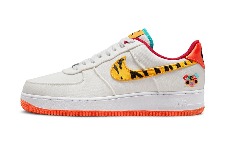 Nike Air Force 1 Low "Year of the Tiger" Comes Styled With Striped Swooshes
