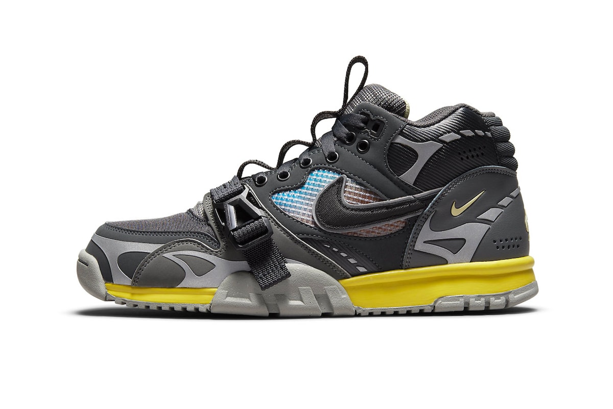 Nike Air Trainer 1 Utility Light Smoke Grey Dark Smoke Grey Official Look Release Info DH7338-002 DH7338-001 Date Buy Price 