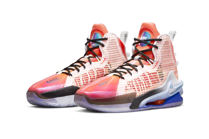 Nike Introduces the Air Zoom GT Jump China Basketball Shoe greater than stacked zoom air system zoom air strobel pebax jump frame jumpwire woven upper chinese characters dragonfly release info