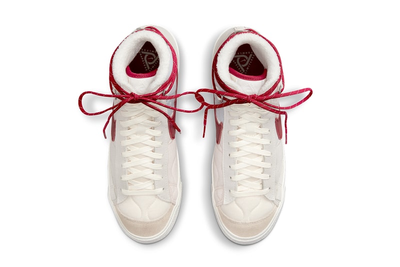 nike blazer mid chinese new year DQ5360 181 white red quilted uppers jade release date info store list buying guide photos price 