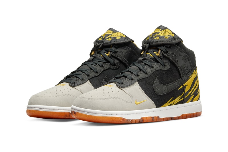 nike dunk high year of the tiger DQ4978 001 release date info store list buying guide photos price 