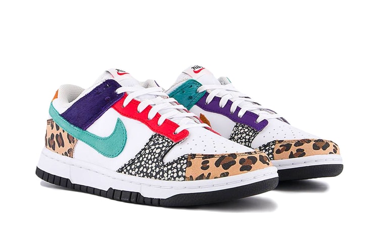 Nike Stitches Up a New Dunk Low "Safari Mix"
