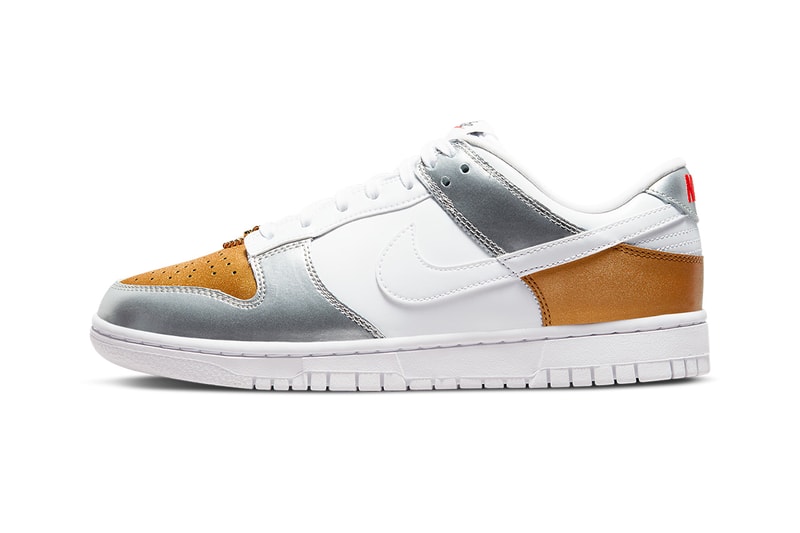 nike dunk low gold silver DH4403 700 release date info store list buying guide photos price 