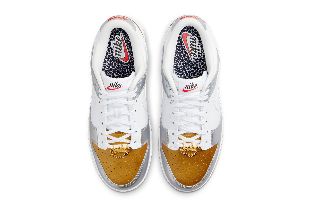 nike dunk low gold silver DH4403 700 release date info store list buying guide photos price 