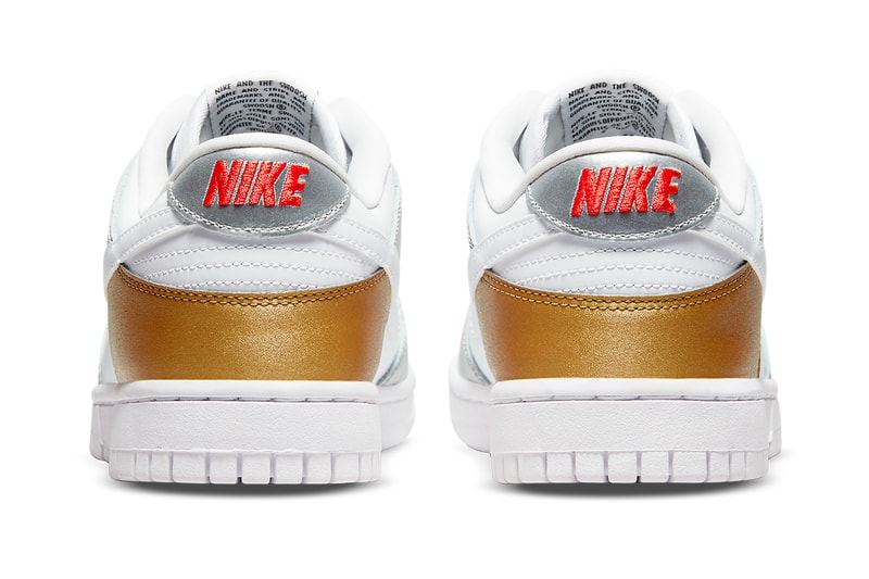 nike dunk low gold silver DH4403 700 release date info store list buying guide photos price 