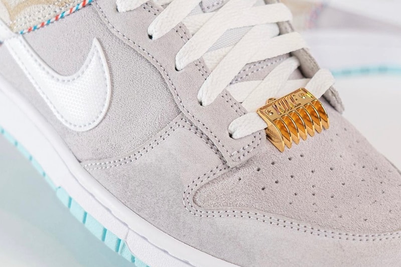 Nike Dunk Low White Barber Shop On-Foot Release Info DH7614-500 Date Buy Price 