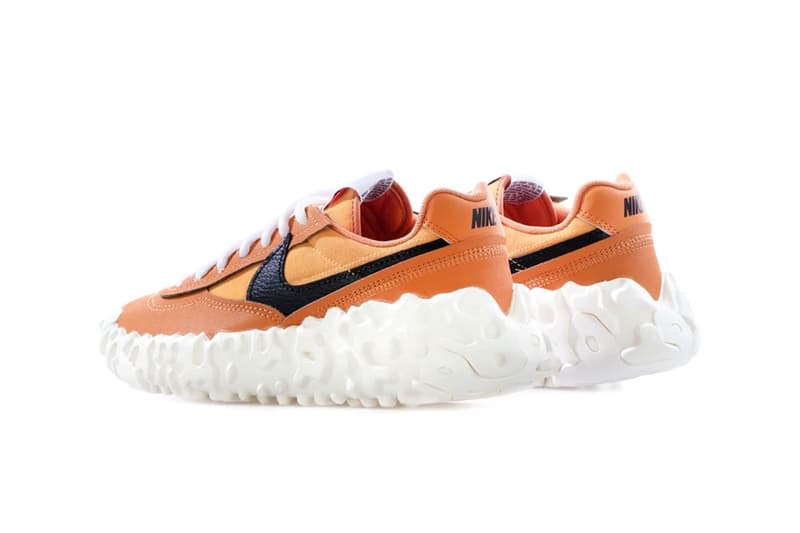 Nike OverBreak SP Releases in a Hot Curry Sail DC8240 800 Colorway ISPA Overeact burnt orange mesh leather release info date price 