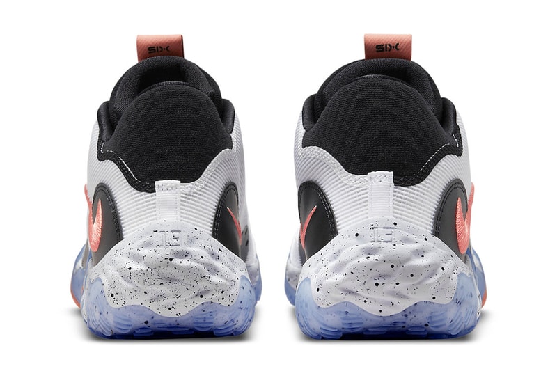 Nike PG 6 White/Black/Bright Crimson DC1974-100 Release 2022 Paul George