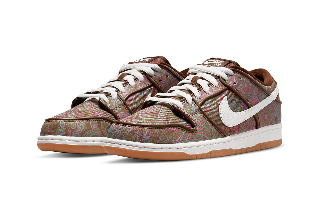 nike sb dunk low brown paisley DH7534 200 release date info store list buying guide photos price