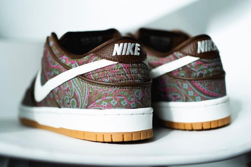 Nike SB Dunk Low "Paisley" DH7534-200 Release 2022