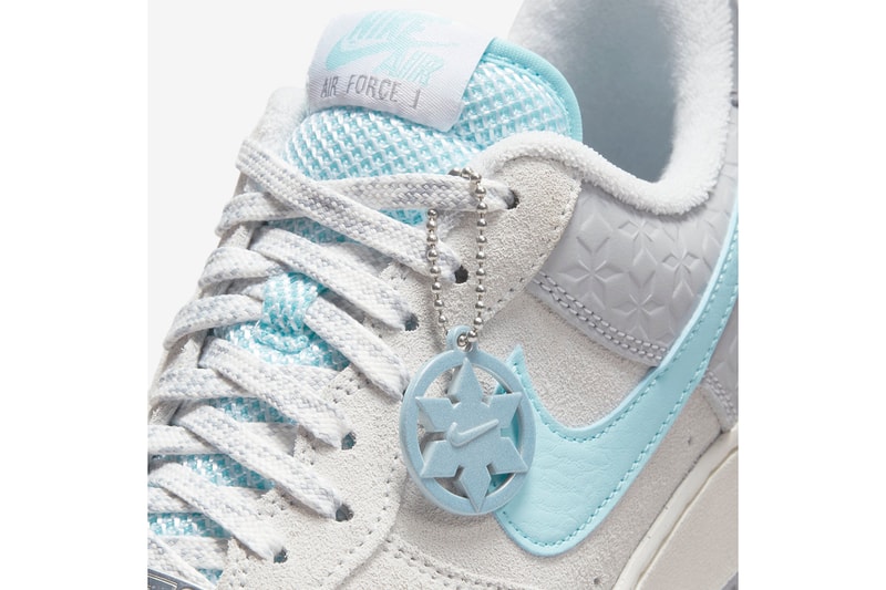 Nike Air Max 90 and Air Force 1 "Snowflake Pack" Winter Snowflakes Cold Chill Blue