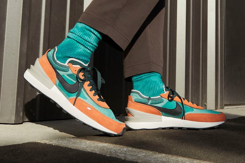 Nike Waffle One SE DD8014-300 Release Date Info green orange rust green