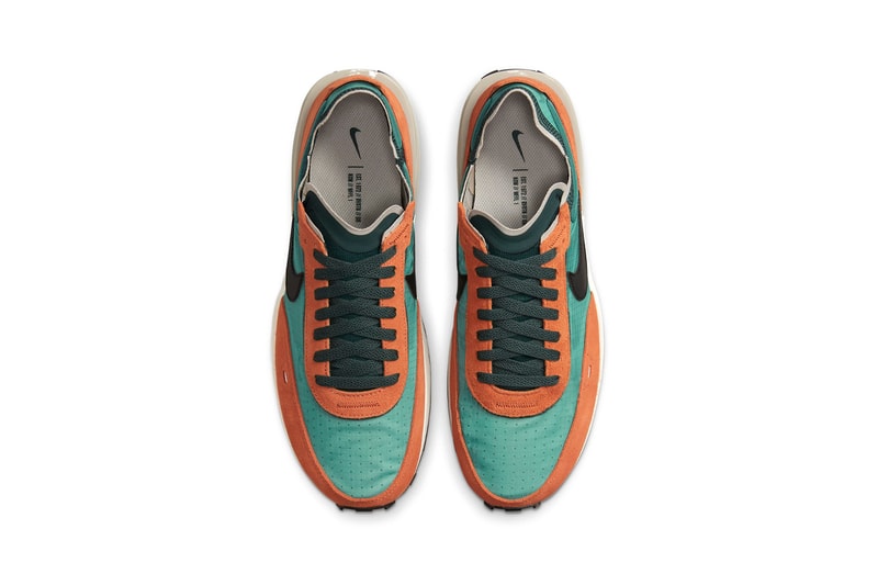 Nike Waffle One SE DD8014-300 Release Date Info green orange rust green