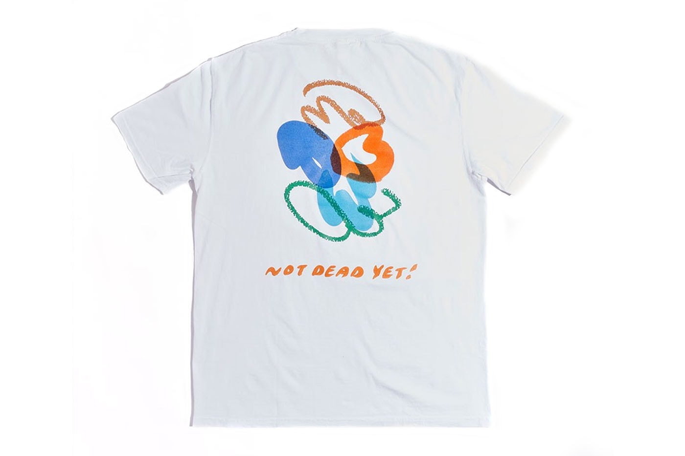 noah mayumi-yamase upcycling project not dead yet t shirts hoodies long sleeves crayon watercolor art japan new york upcycling collection release info