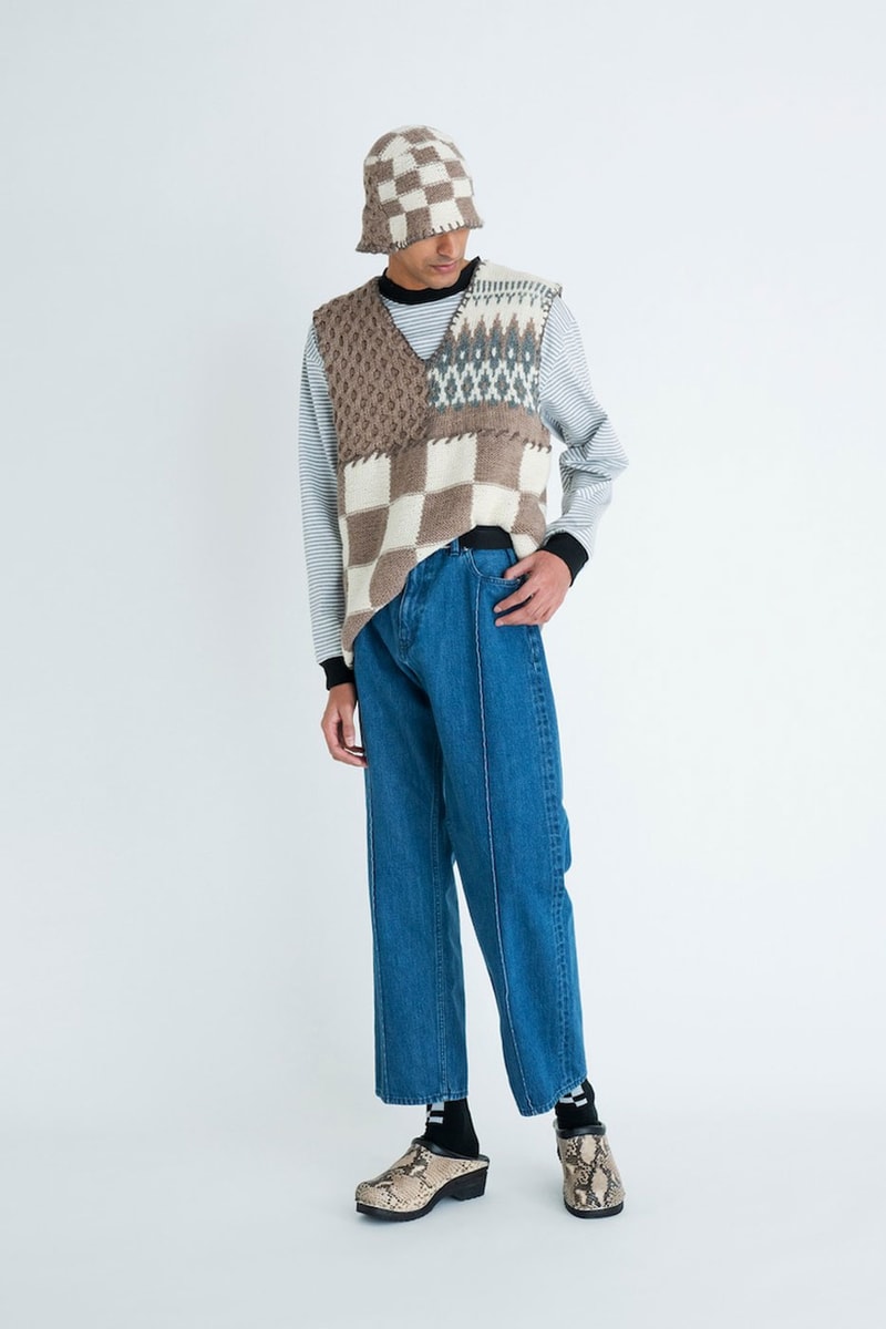 NOMA t.d. FW22 Embodies Surrounding Landscapes With Filled With Nature Inspired Patterns  NOMA t.d. fall winter 2022 lookbook