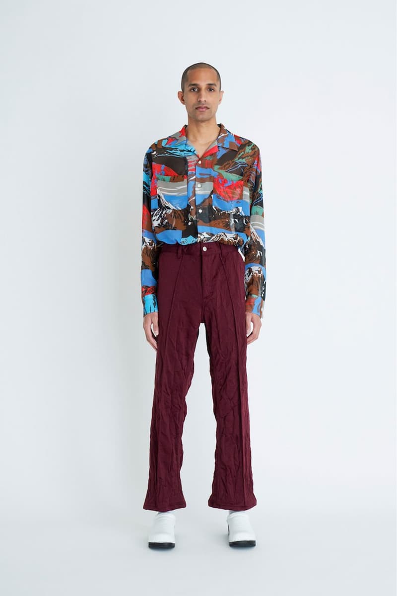 NOMA t.d. FW22 Embodies Surrounding Landscapes With Filled With Nature Inspired Patterns  NOMA t.d. fall winter 2022 lookbook