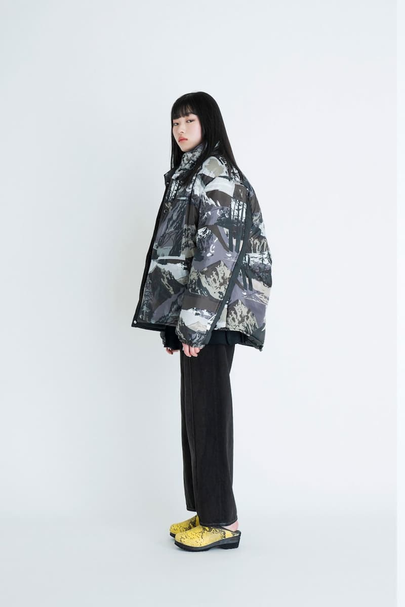 NOMA t.d. FW22 Embodies Surrounding Landscapes With Filled With Nature Inspired Patterns  NOMA t.d. fall winter 2022 lookbook