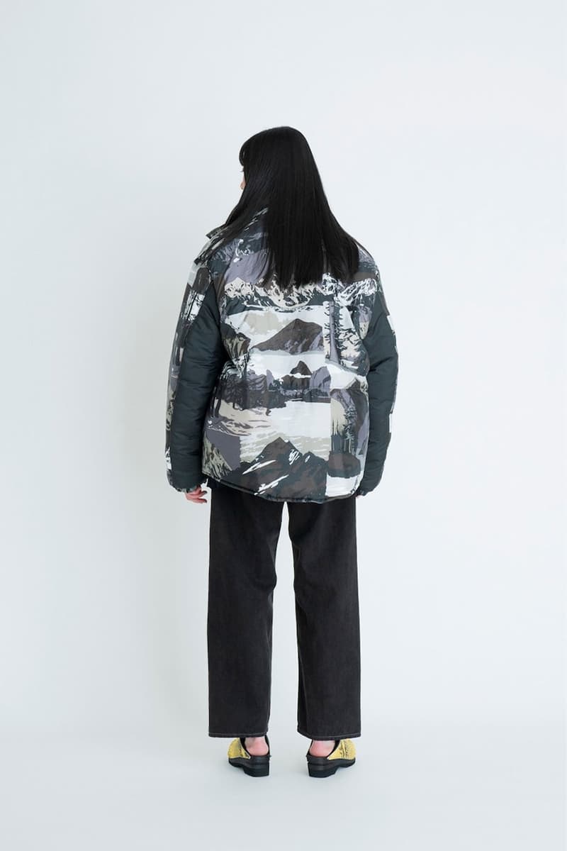 NOMA t.d. FW22 Embodies Surrounding Landscapes With Filled With Nature Inspired Patterns  NOMA t.d. fall winter 2022 lookbook