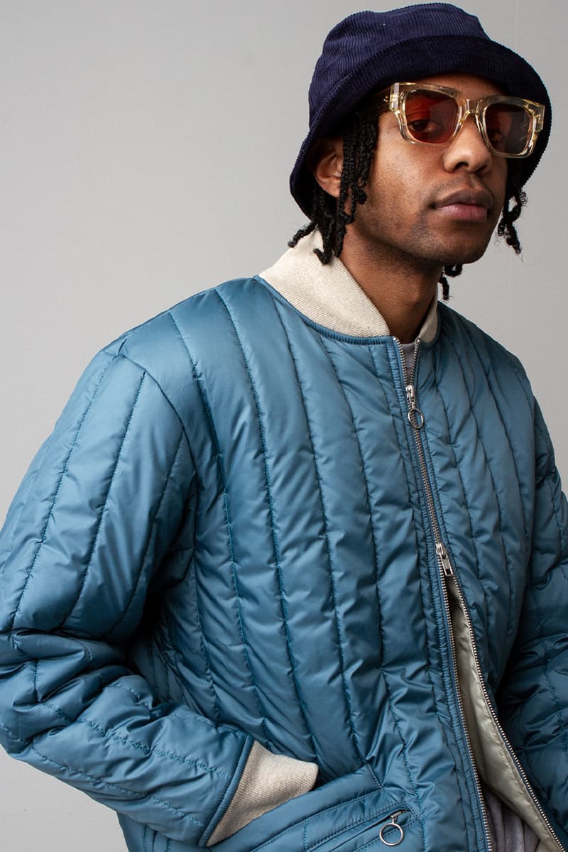 Oi Polloi x Lavenham Collaboration Release Info quilted jacket menswear retailer uk Manchester