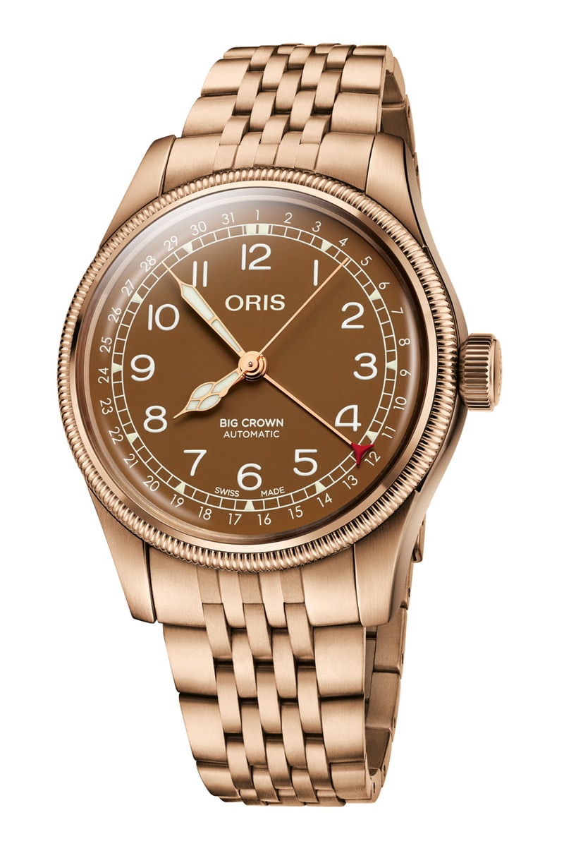 Oris Introduces New Big Crown Timepiece in Bronze Updated Classic Watch
