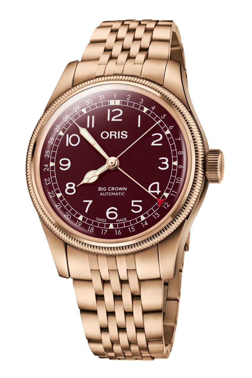 Oris Introduces New Big Crown Timepiece in Bronze Updated Classic Watch