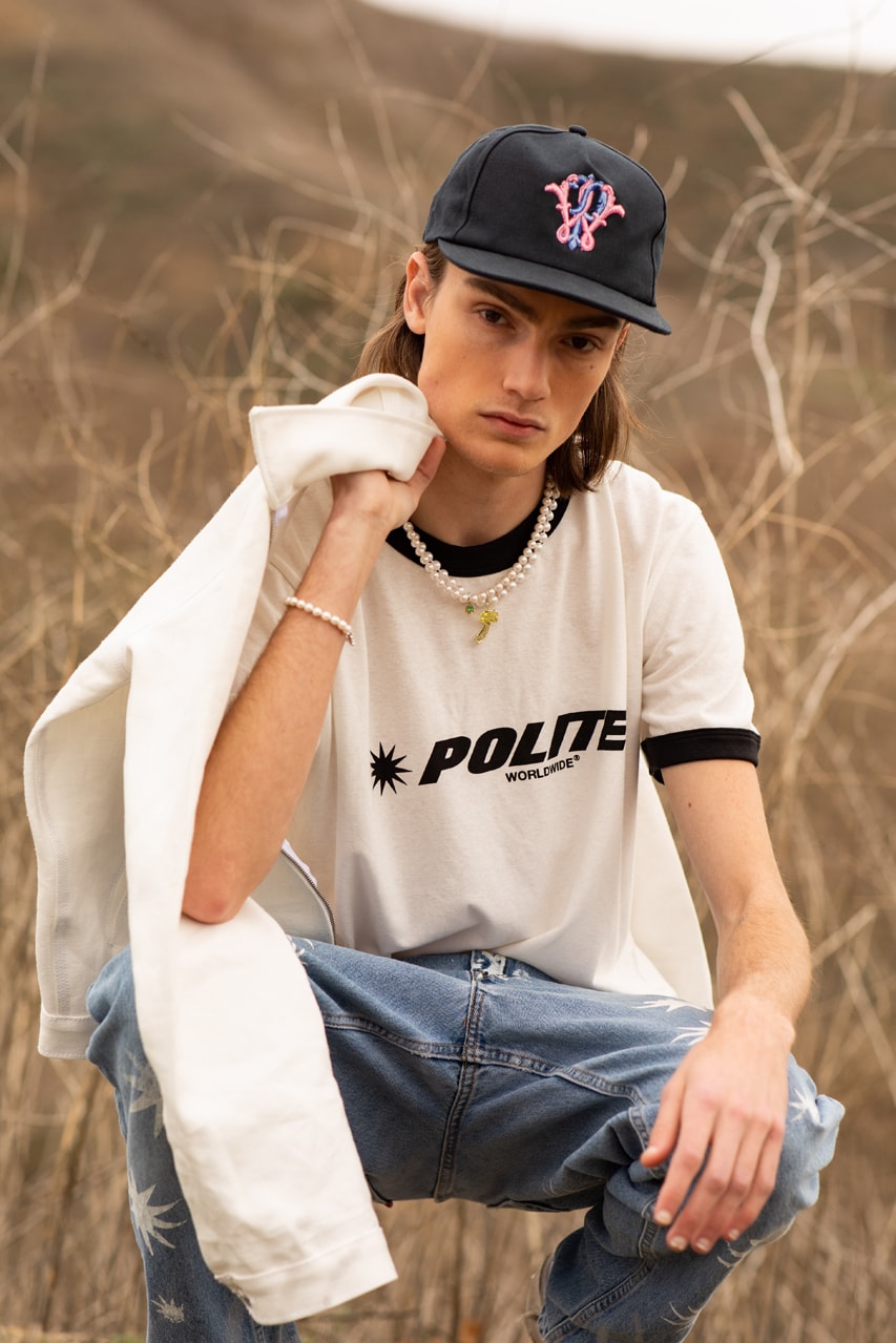 POLITE WORLDWIDE Spring/Summer 2022 Collection Jewelry Clothing Sustainable Capsule Collection 
